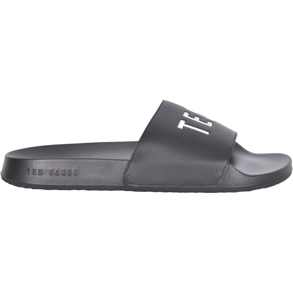 Ted Baker Auly Men's Logo Sliders | Black