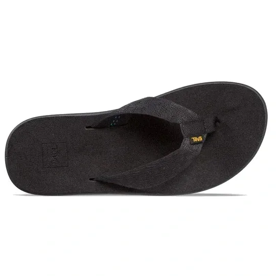 Teva Men's Voya Flip Flop - Brick Black