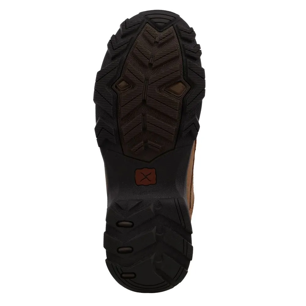 'Twisted X' Women's 4" Chukka Hiker WP Steel Toe - Brown Patina