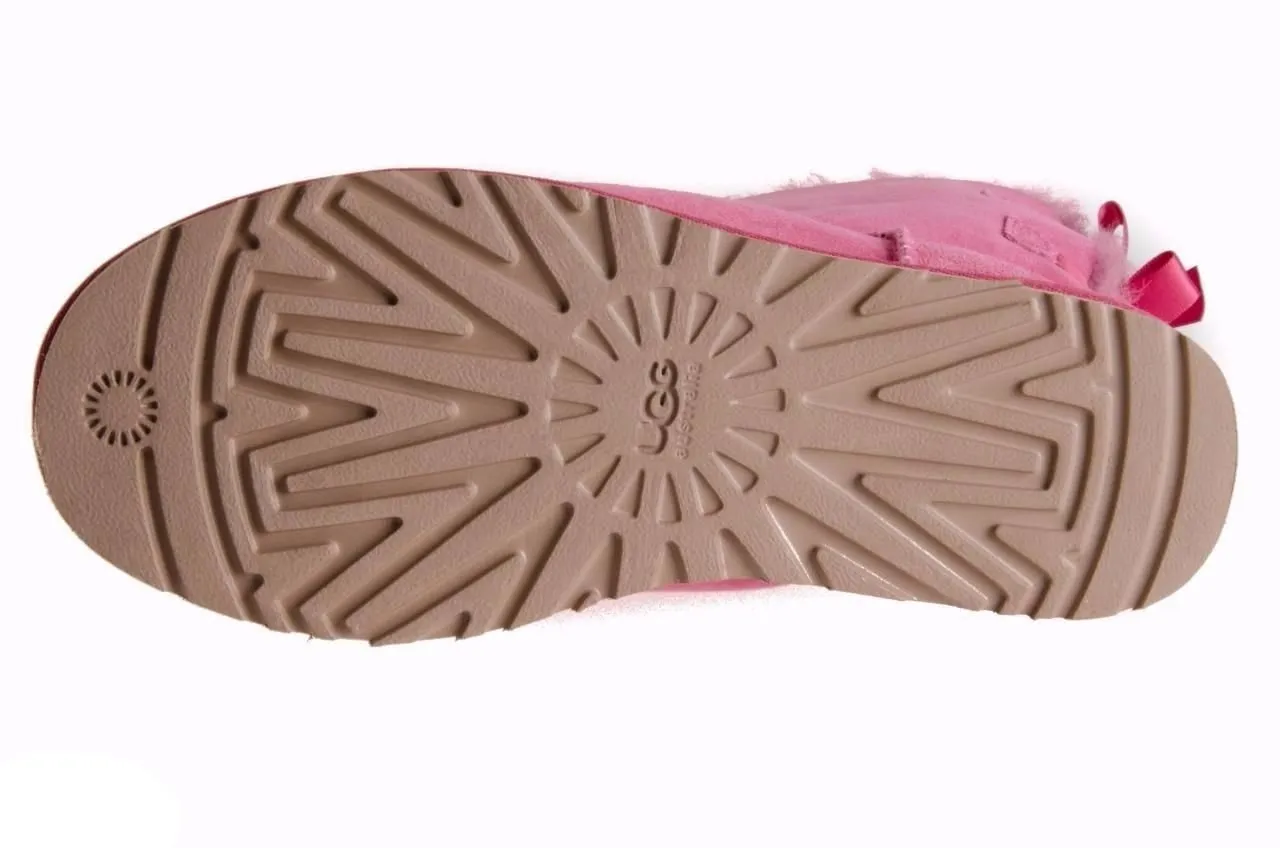 UGG Bailey Bow Dusty Rose Boots