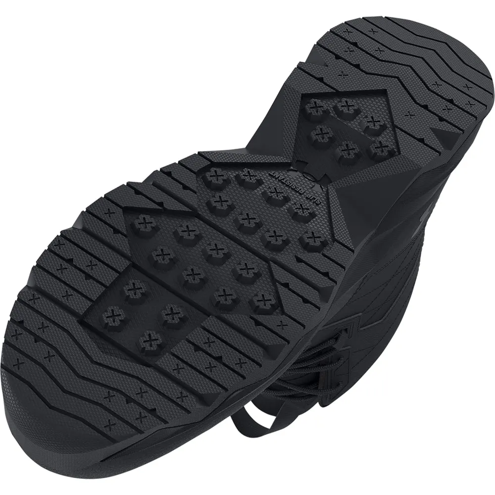 'Under Armour' Men's 6" Stellar G2 SR Side Zip Soft Toe - Black
