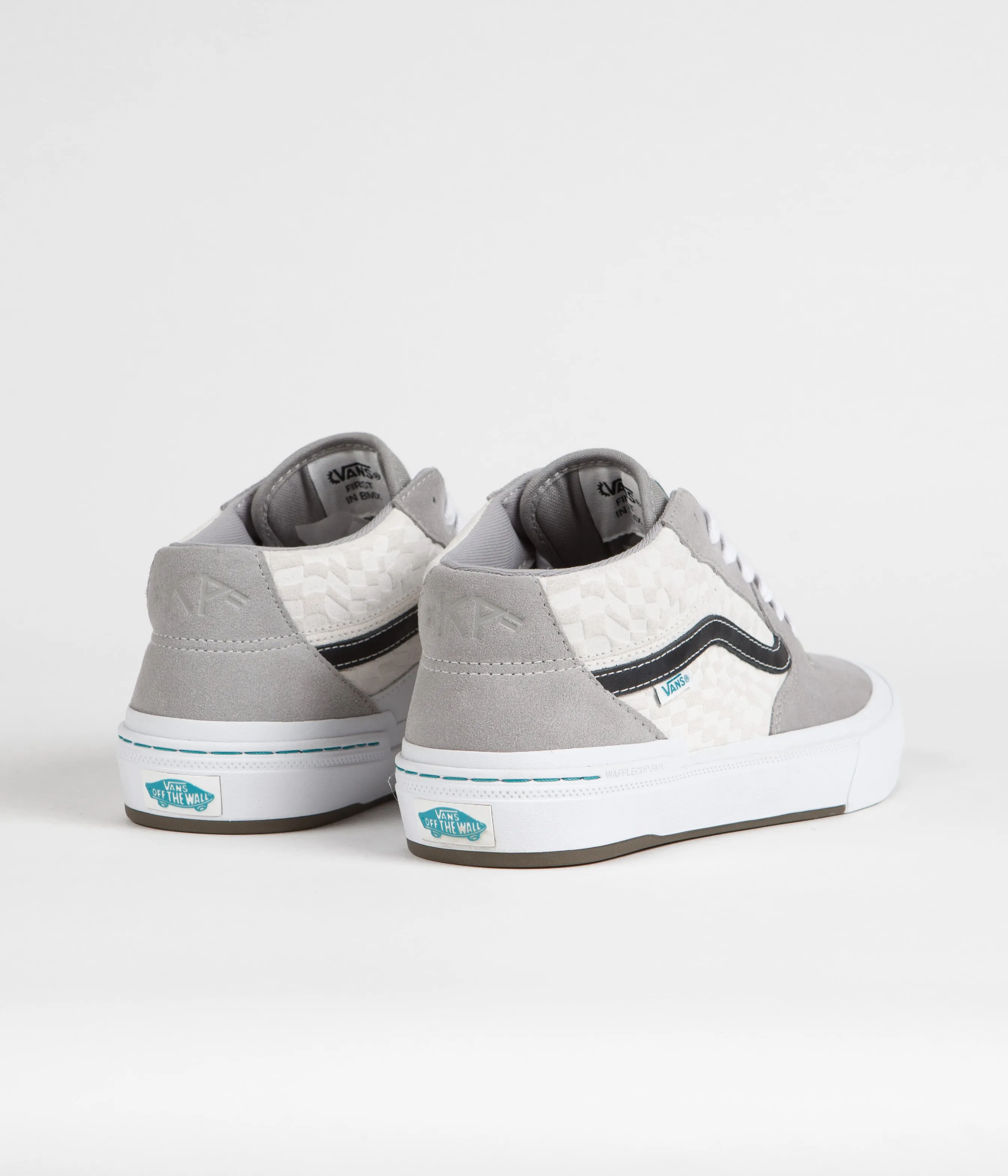 Vans BMX Style 114 Shoes - (Peraza) Grey / White