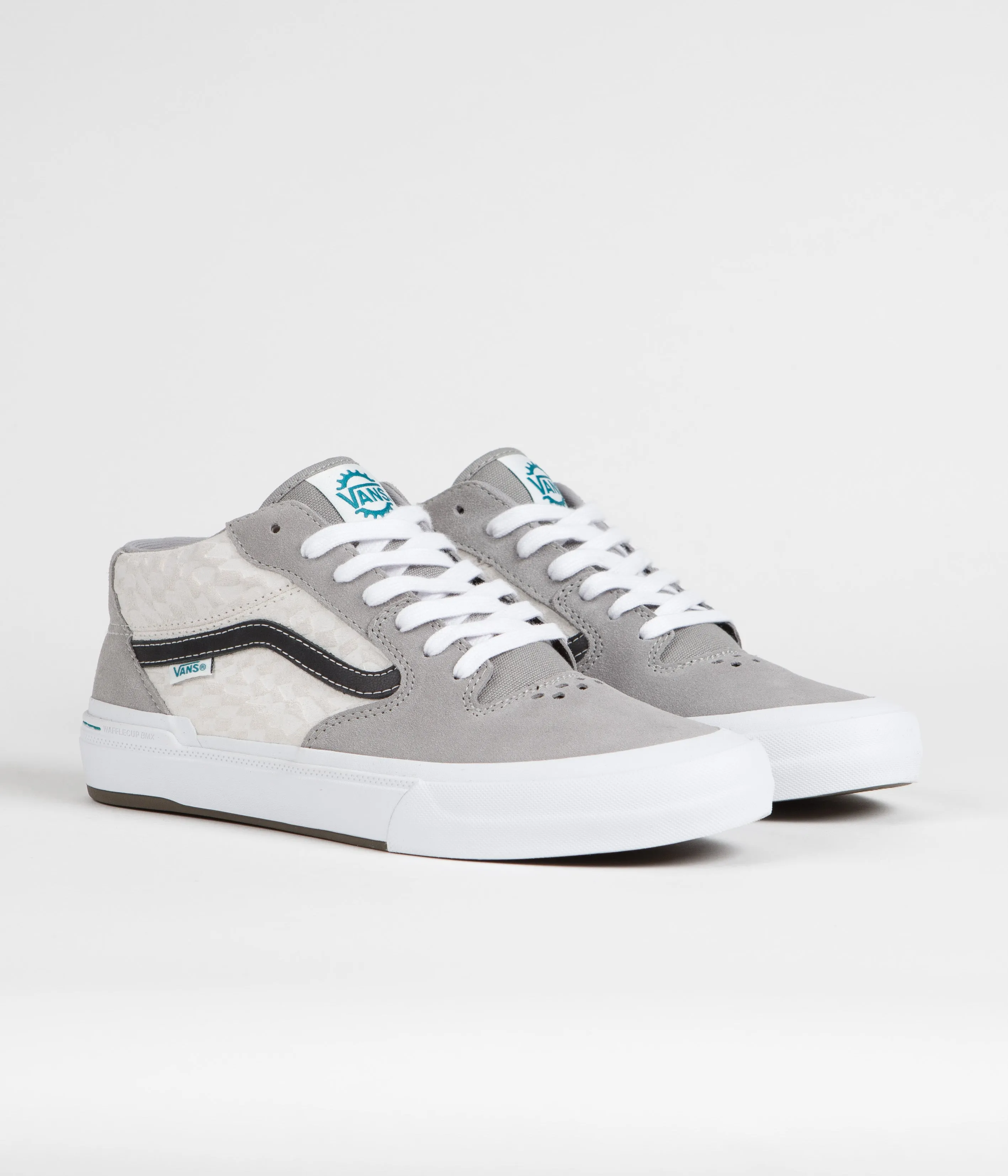 Vans BMX Style 114 Shoes - (Peraza) Grey / White