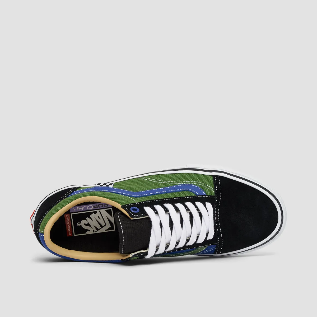 Vans Skate Old Skool Shoes - University Green/Blue