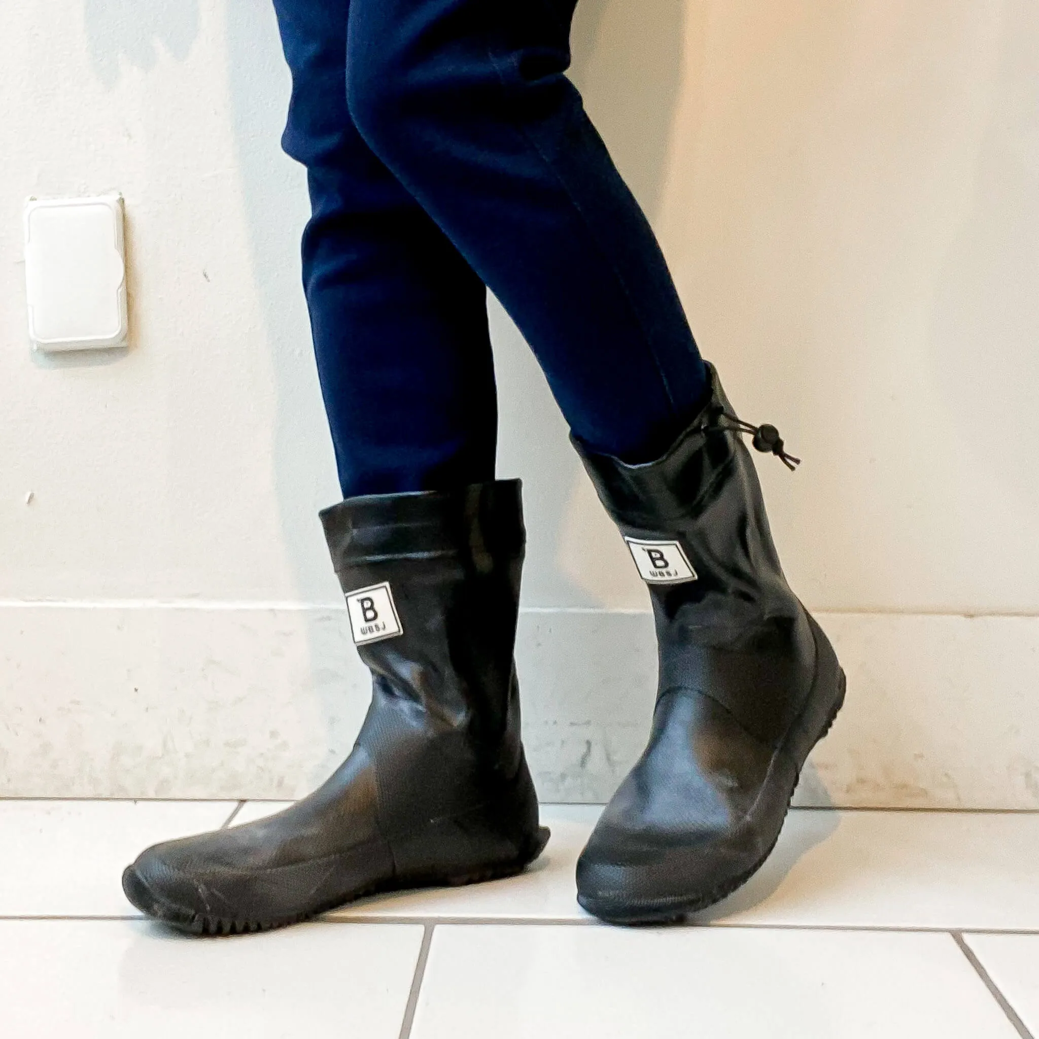 WBSJ Rain boots - Black Short