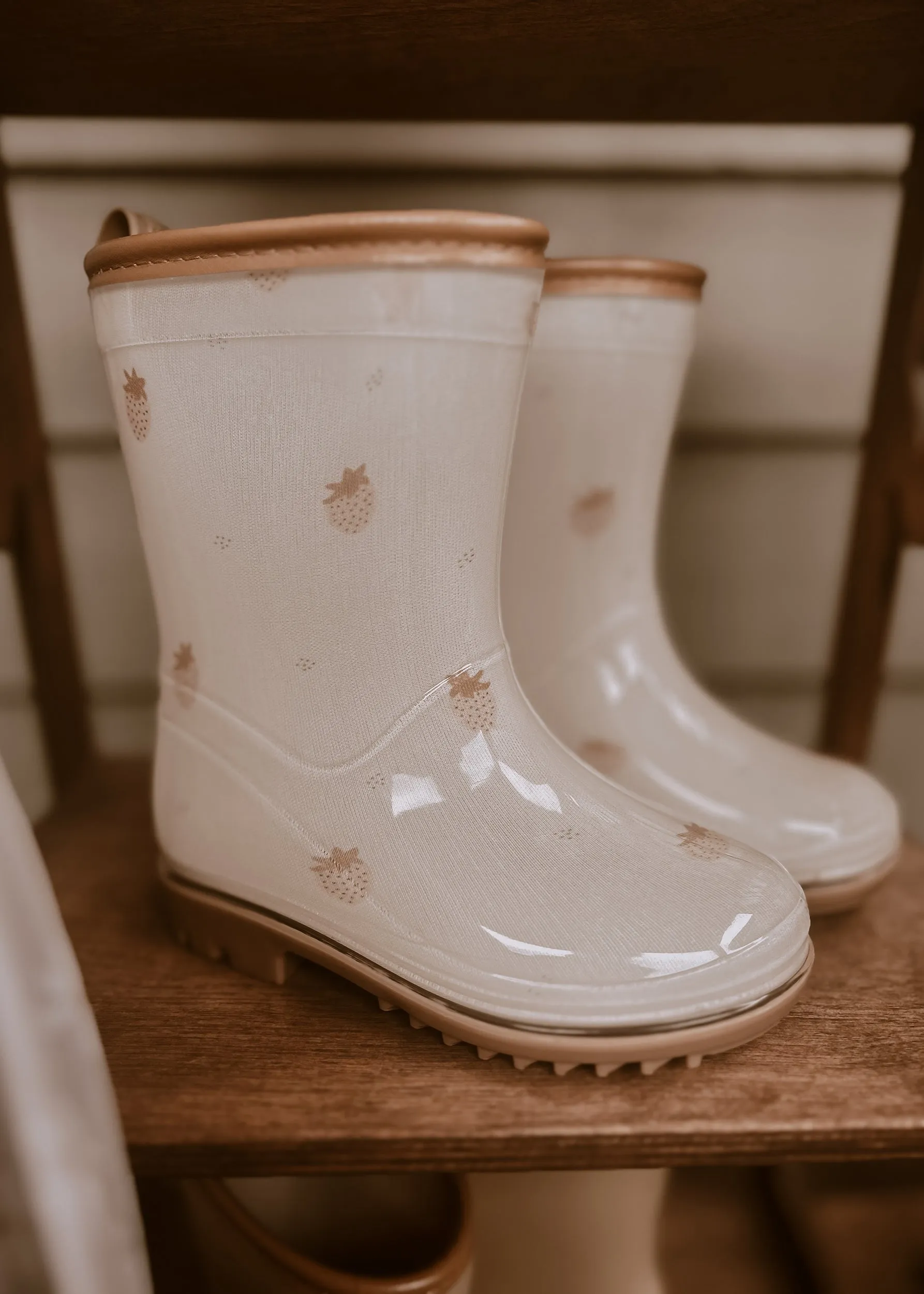 Wellies - Rain boots - Strawberries  mood