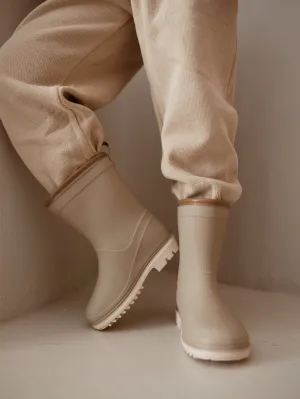 Wellies - Rain boots - Taupe