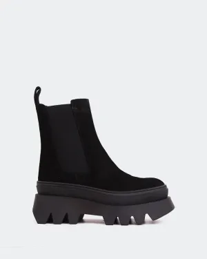 Wolfe Black Suede