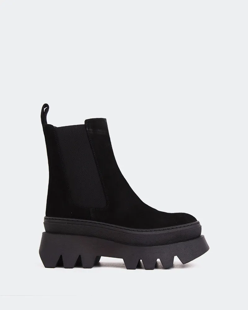 Wolfe Black Suede