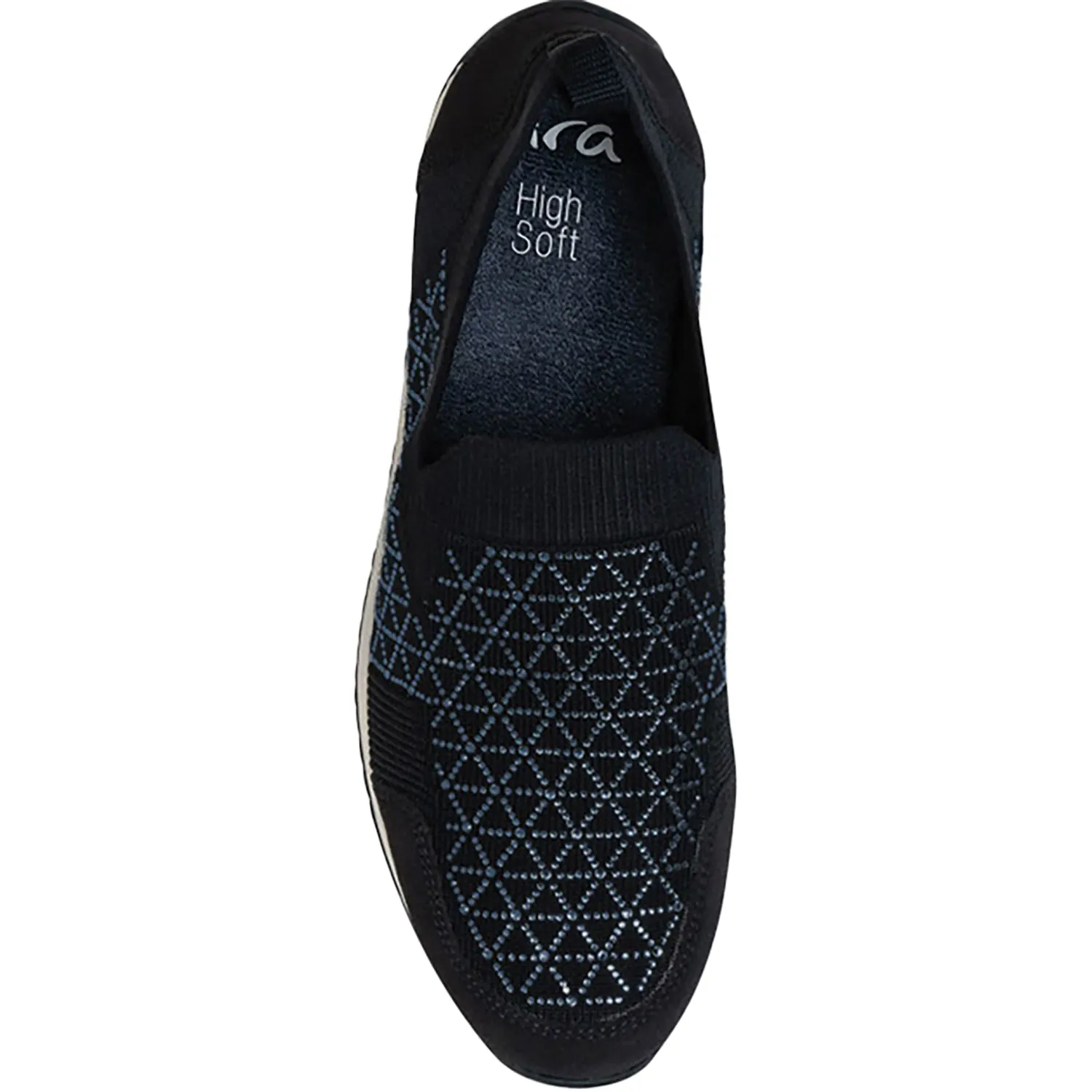 Women's Ara Layton 3 Navy Wovenstretch Synthetic
