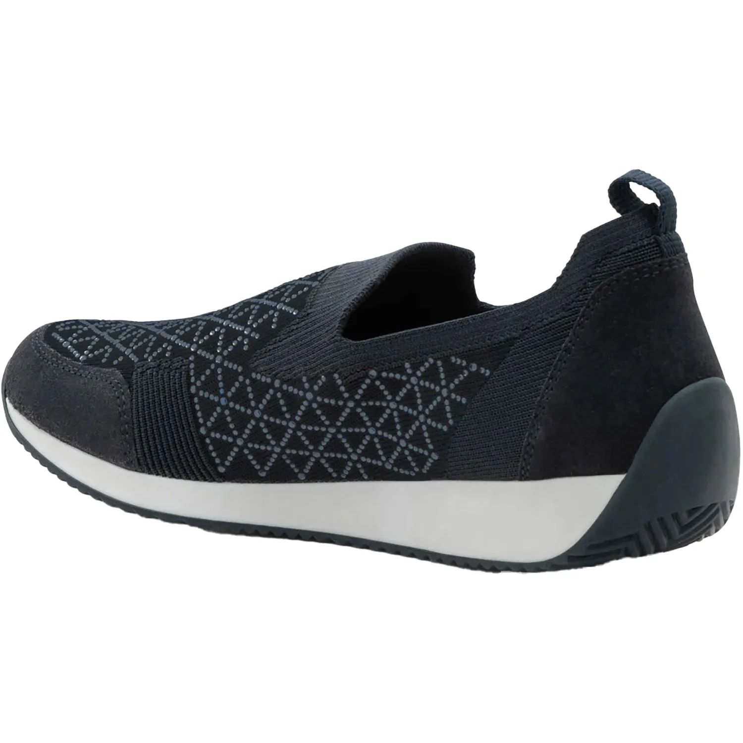 Women's Ara Layton 3 Navy Wovenstretch Synthetic