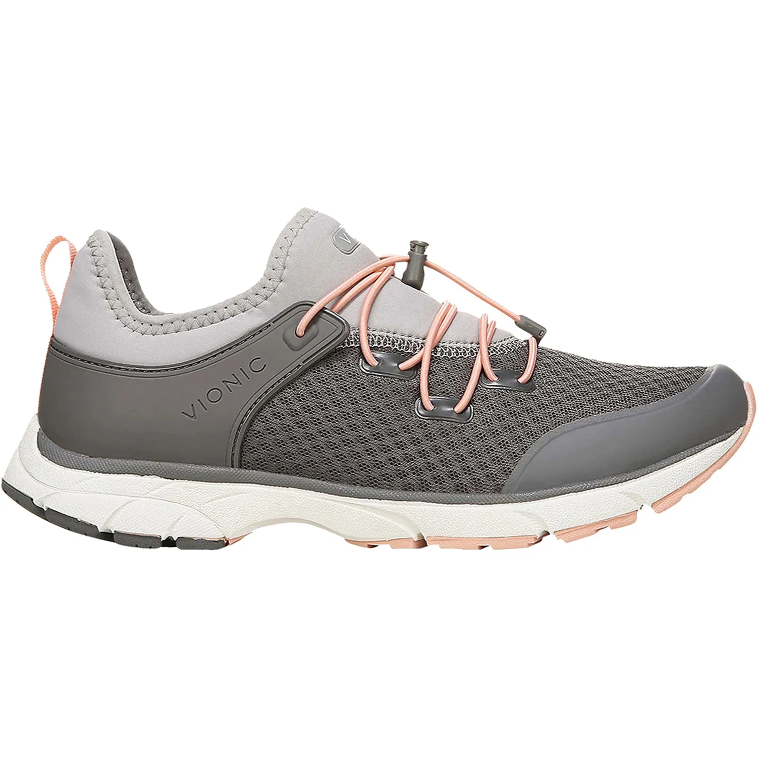 Women's Vionic London Charcoal Fabric