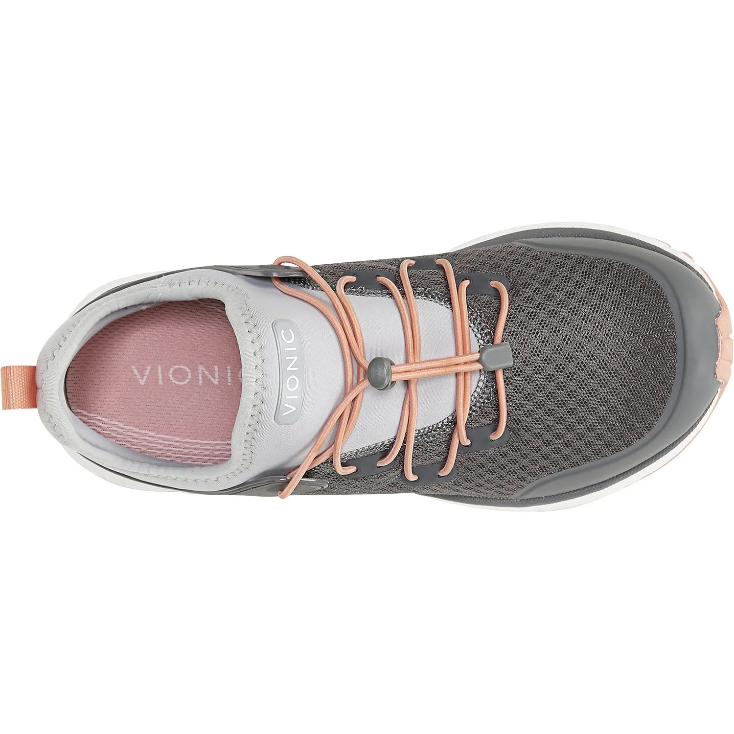 Women's Vionic London Charcoal Fabric