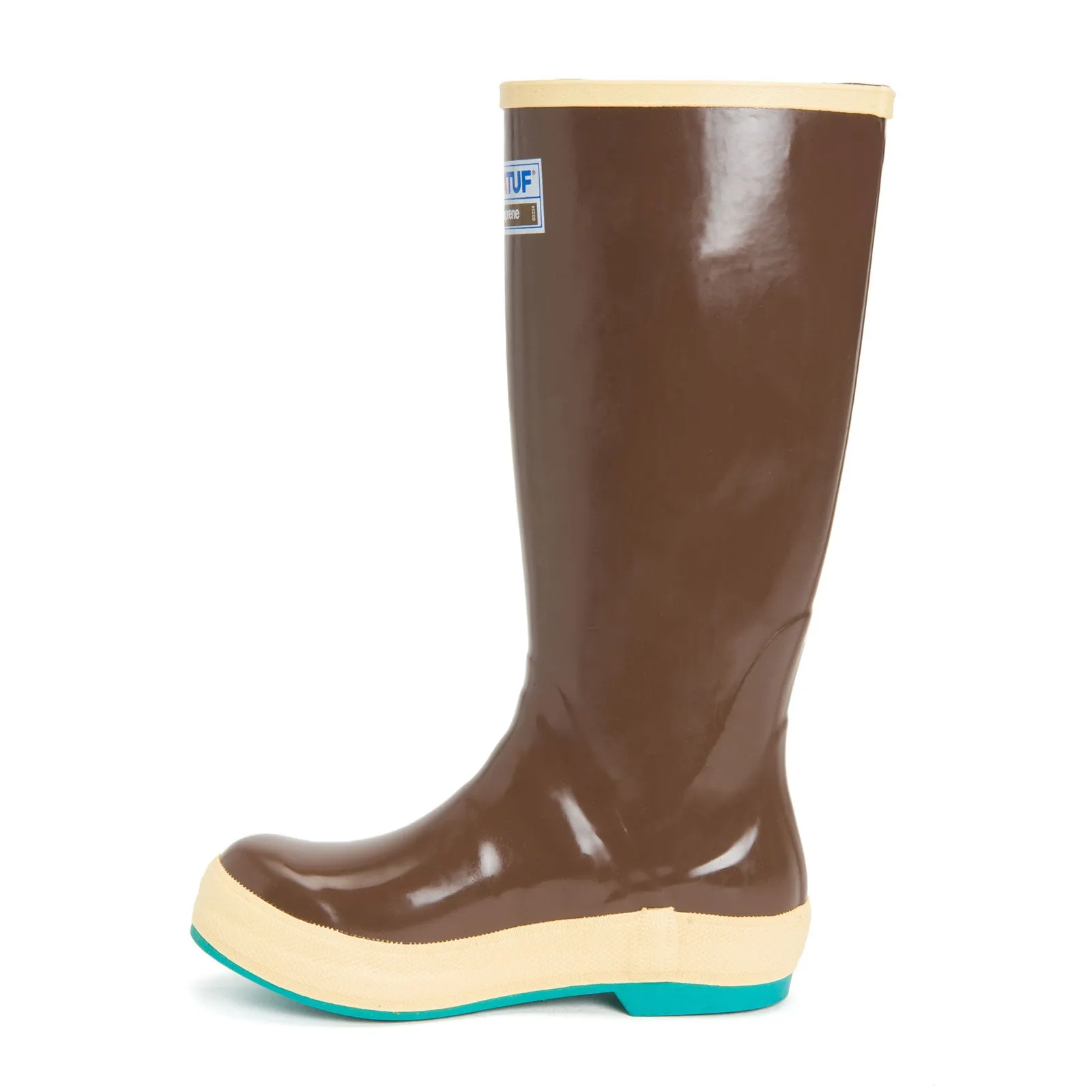 XtraTuf Fishe Wear 15" Legacy Rain Boot (Women) - Brown/Totally Tarpon