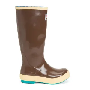 XtraTuf Fishe Wear 15" Legacy Rain Boot (Women) - Brown/Totally Tarpon