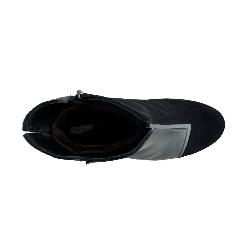 ZELDRIS BLACK SUEDE COMBO